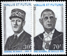 Wallis And Futuna 1971 De Gaulle Lightly Mounted Mint. - Ongebruikt