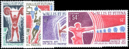 Wallis And Futuna 1971 South Pacific Games Lightly Mounted Mint. - Unused Stamps