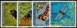 Wallis And Futuna 1974 Insects Unmounted Mint. - Nuevos