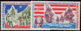 Wallis And Futuna 1976 American Revolution Unmounted Mint. - Unused Stamps