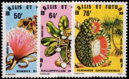 Wallis And Futuna 1979 Flowering And Fruiting Trees Unmounted Mint. - Unused Stamps