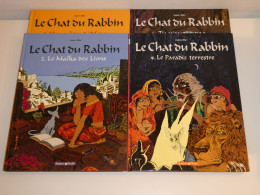 LOT EO LE CHAT DU RABBIN TOMES 2/4/5/6 / TBE - Paquete De Libros