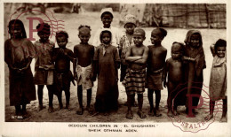 YEMEN. ADEN. Bedouin Children In " EL GHUSHASH " Sheik Othman - Yémen