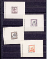 Ruanda - Urundi  Ocb Nr:  BL1 - BL4 ** MNH  (zie Scan) - Nuovi