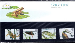 2001 Europa. Pond Life Presentation Pack. - Presentation Packs