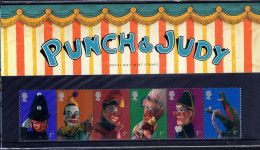 2001 Punch And Judy Show Puppets Presentation Pack. - Presentation Packs