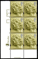 2001-02 (E) Gravure Pictorial Cylinder Block Of 6 Unmounted Mint.  - England