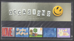 2002 Occasions. Greetings Stamps Presentation Pack. - Presentation Packs