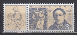 Slovakia 1996 - Day Of The Stamp, Mi-Nr. 270Zf., MNH** - Nuevos