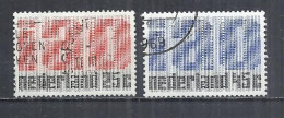 NETHERLANDS 1969 - 50th ANNIVERSARY OF I.L.O. - CPL. SET - USED OBLITERE GESTEMPELT USADO - IAO