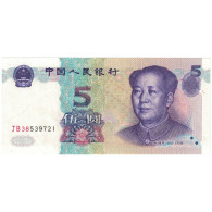 Billet, Chine, 5 Yüan, 1999, KM:897, SUP - Chine