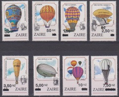 COB 1457/64 Ballons Overprint 1994  MNH - Unused Stamps