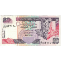 Billet, Sri Lanka, 20 Rupees, 2006, 2006-07-03, KM:116e, NEUF - Sri Lanka