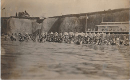 SWIMMERS IN THE SEA AT MARGATE - RP - Margate