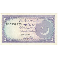 Billet, Pakistan, 2 Rupees, KM:37, TTB - Pakistan