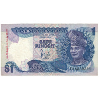 Billet, Malaysie, 1 Ringgit, Undated (1989), KM:27b, TB - Malaysie