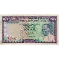 Billet, Sri Lanka , 50 Rupees, 1974, 1974-08-27, KM:79a, TTB - Sri Lanka