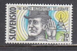 Slovakia 1997 - 100 Years Of Wireless Telegraphy, Mi-Nr. 277, MNH** - Nuevos