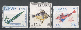 IFNI 1967 N° 204/206 ** Neufs MNH Superbes C 1.40 € Faune Poissons Fishes Trigia Lucerna Journée Timbre Animaux - Ifni
