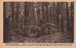 Fougères * La Forêt * Dolmen De La Pierre Courcoulée , Granit * Monolithe - Fougeres