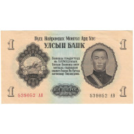 Billet, Mongolie, 1 Tugrik, 1955, KM:28, SUP - Mongolie