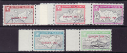 GUERNSEY ALDERNEY 1964  EUROPA CEPT  USED - 1964
