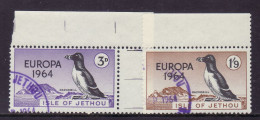 ISLE OF JETHOU 1964  EUROPA CEPT  USED - 1964