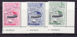 HERM ISLAND 1964  EUROPA CEPT MNH - 1964