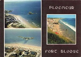 Ploemeur * Fort Bloque * Cp 3 Vues - Plömeur