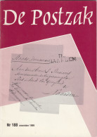 Nederland - De Postzak - Nummer 188 - November 1999 - PO&PO - Dutch