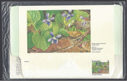 Canada 1973 Sealed Pack Of 6 Flowers Flora A 8c Domestic Aerogrammes (6 Aerogrammes) (**) - Brieven En Documenten