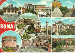Roma (Lazio) Vedute E Scorci Panoramici, Panoramic Views, Vues Panoramiques, Ansichten - Panoramische Zichten, Meerdere Zichten