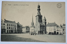 @J@  -  THIELT  -  Les Halles Et La Grand'Place  -  Zie / Voir Scan's - Tielt