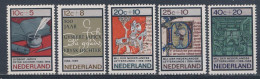 Nederland Netherlands Pays Bas 1966 Mi 858 /2 YT 832 /6 SG 1011 /5 ** Literary Society / Literaturgesellschaft - Andere & Zonder Classificatie