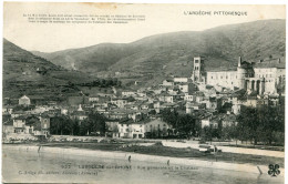 LA VOULTE - VUE GENERALE Et Le CHÂTEAU - - La Voulte-sur-Rhône