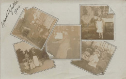 Rennes * Carte Photo 1904 * Famille Musiciens Piano Mandoline - Rennes