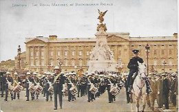 CPA London The Royal Marines At Buckingham Palace - Uniformes