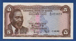 KENYA - P. 1b – 5 Shilingi / Shillings 1967 UNC-, Serie A/12 271973 - Kenia