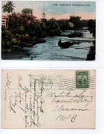 1914 Cuba Habana Postcard Guasa River Guantanamo - Covers & Documents