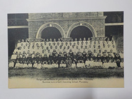 MANDALAY  Religieuses Birmanes Et Pensionnat De Jeunes Filles  (Burmese Nuns Et Girl's Boarding School ) - Myanmar (Burma)