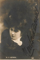 Marie Louise DERVAL * Carte Photo Dédicace Autographe Signature * Actrice * Artiste Cinéma Théâtre - Actores