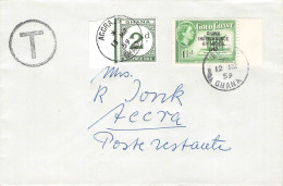 GHANA -  LETTER ACCRA 1960 POSTAGE DUE 2d /*145 - Ghana (1957-...)