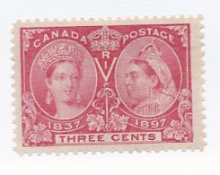 18925) Canada 1897 Jubilee Chalon Queen Mint Hinge * MH - Ungebraucht