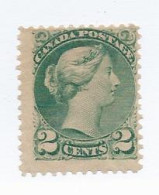 18935) Canada 1872 Small Queen Mint Hinge * MH Regummed - Unused Stamps