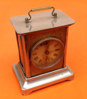 Pendulette D' Officier Musicale XIXème Junghans (Allemand) - Alarm Clocks