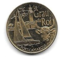 Médaille Touristique  Arthus  Bertrand  2014  Ville  Le GRAU Du ROI, PORT - CAMARGUE  ( 30 ) - 2008