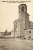 Delcampe - - Dpts Div-ref-BJ570- Haute Loire - Langeac - Eglise Gothique XVe Sicècle - Stables Même époque - Architecture - - Langeac