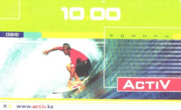 Kazakhstan:Used Phonecard, Activ, Surfer, GSM, 2002 - Kazachstan