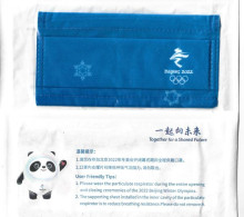 JO Hiver De Pékin 2022 : Dépistage Quotidien, Masque FFP2 (Beijing Olympics: Daily Screening, FFP2 Mask) One Available - Invierno 2022 : Pekín