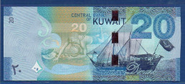 KUWAIT - P.34a – 20 Dinars 2014 UNC, S/n FF/06 048843 - Koweït